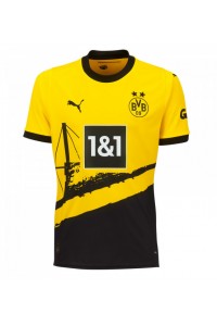 Borussia Dortmund Jalkapallovaatteet Naisten Kotipaita 2023-24 Lyhythihainen